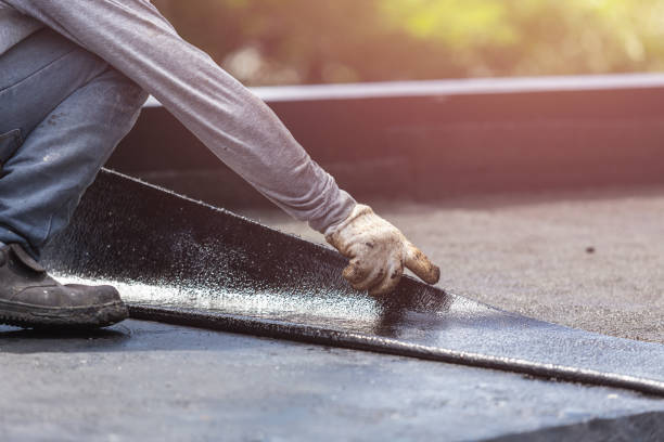 Professional Waterproofing technician working in Leon, VA